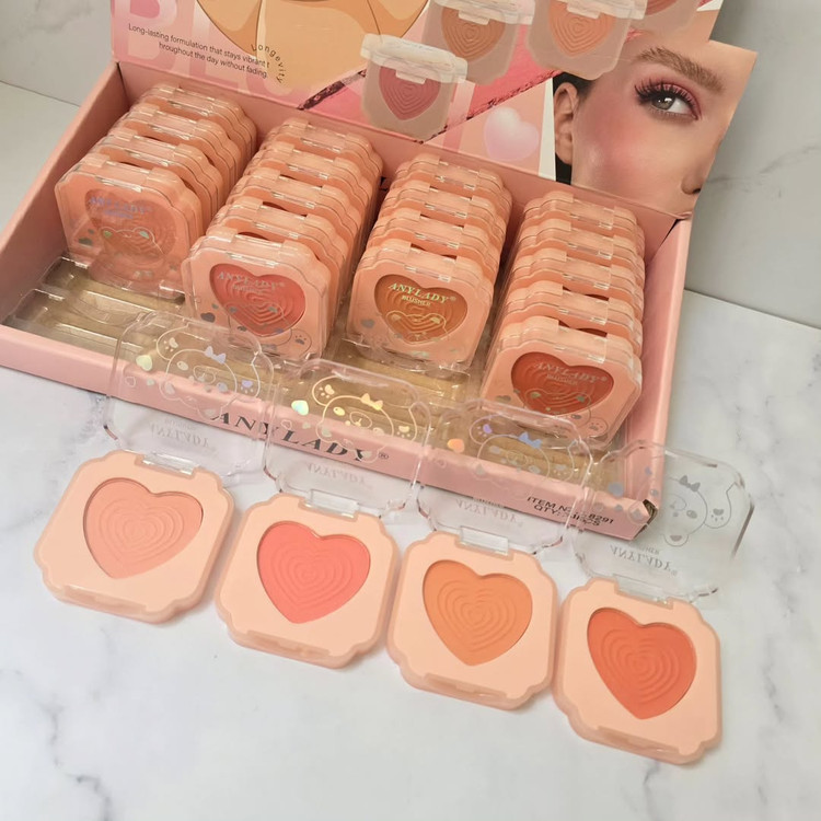 رژگونه قلبی انیلیدی